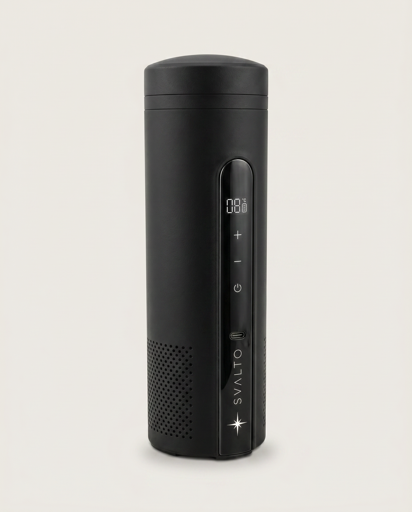 Onyx Black Svalto Cooler Pro — front hero