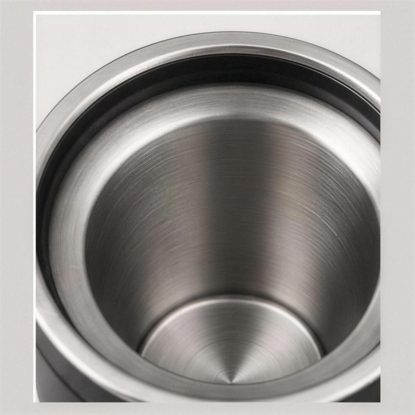Stainless interior liner — detail