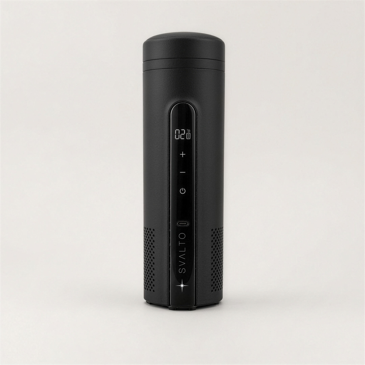 Svalto Cooler Pro front view with touch controls and USB-C