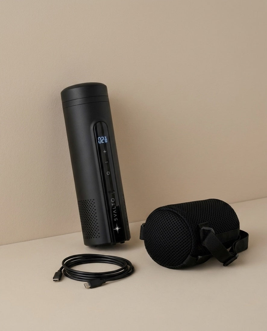 Svalto Cooler Pro Essential — device, sleeve and cable