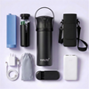 Complete Svalto travel cooling kit with power bank, cold pack and pen case