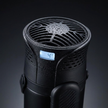 Close-up of the Svalto cooler digital display showing a safe 4 degrees Celsius