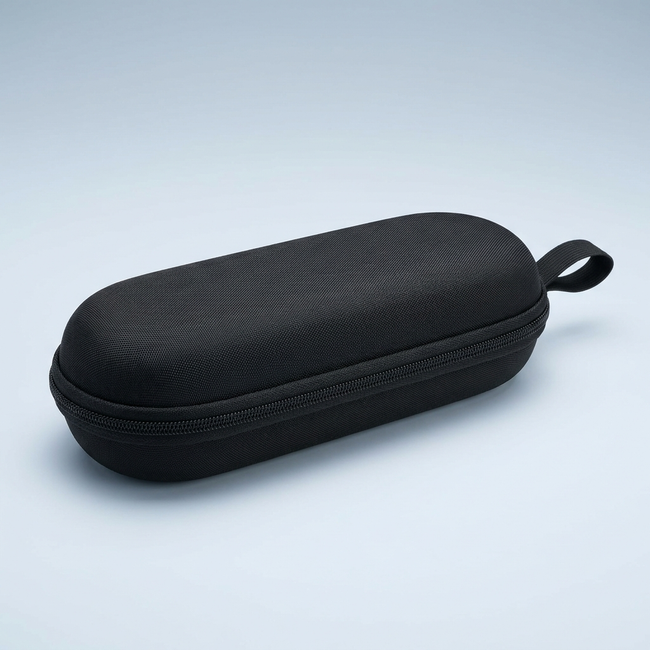 Svalto Pen Organizer slim black EVA travel case, closed