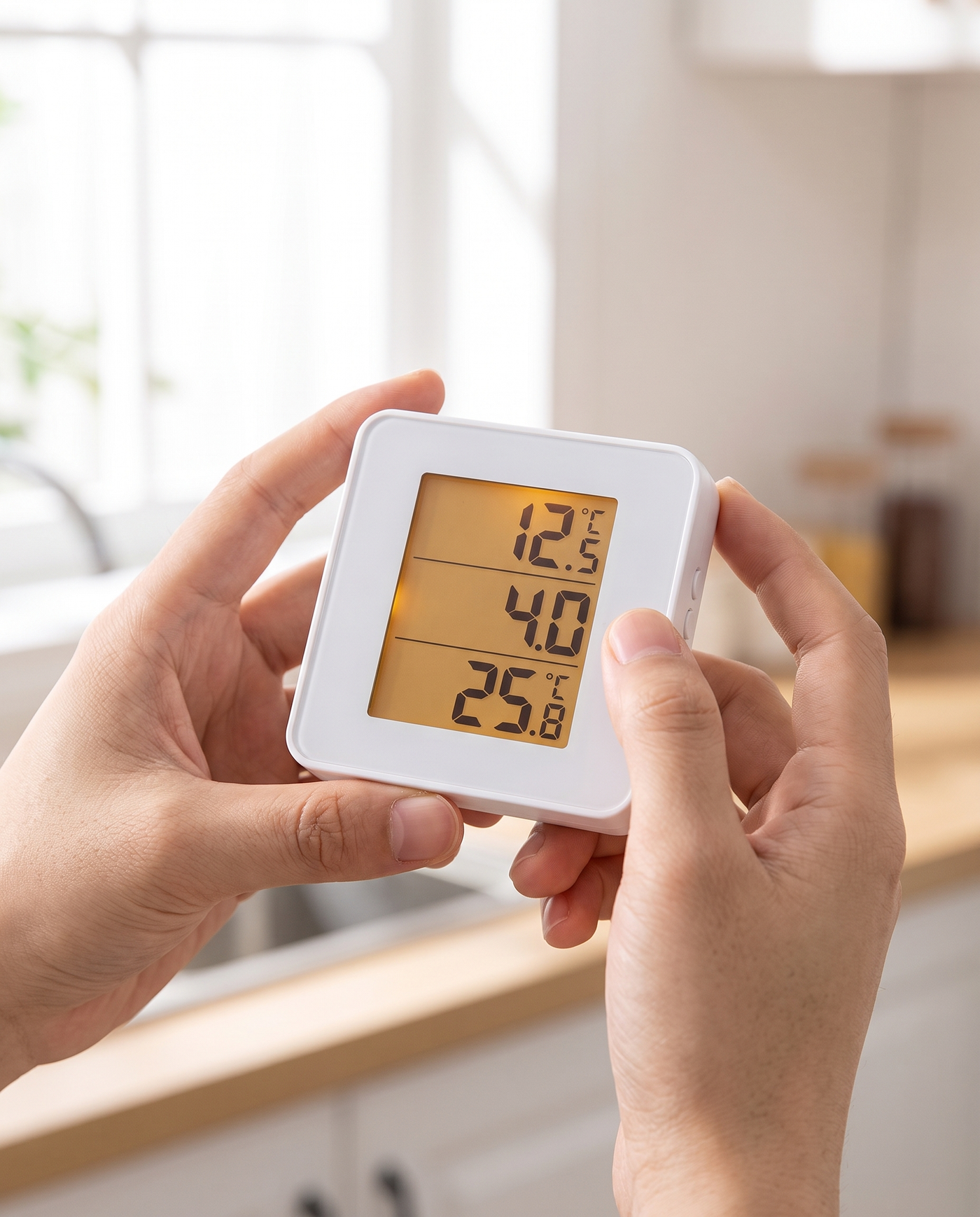 Setting the temperature alarm