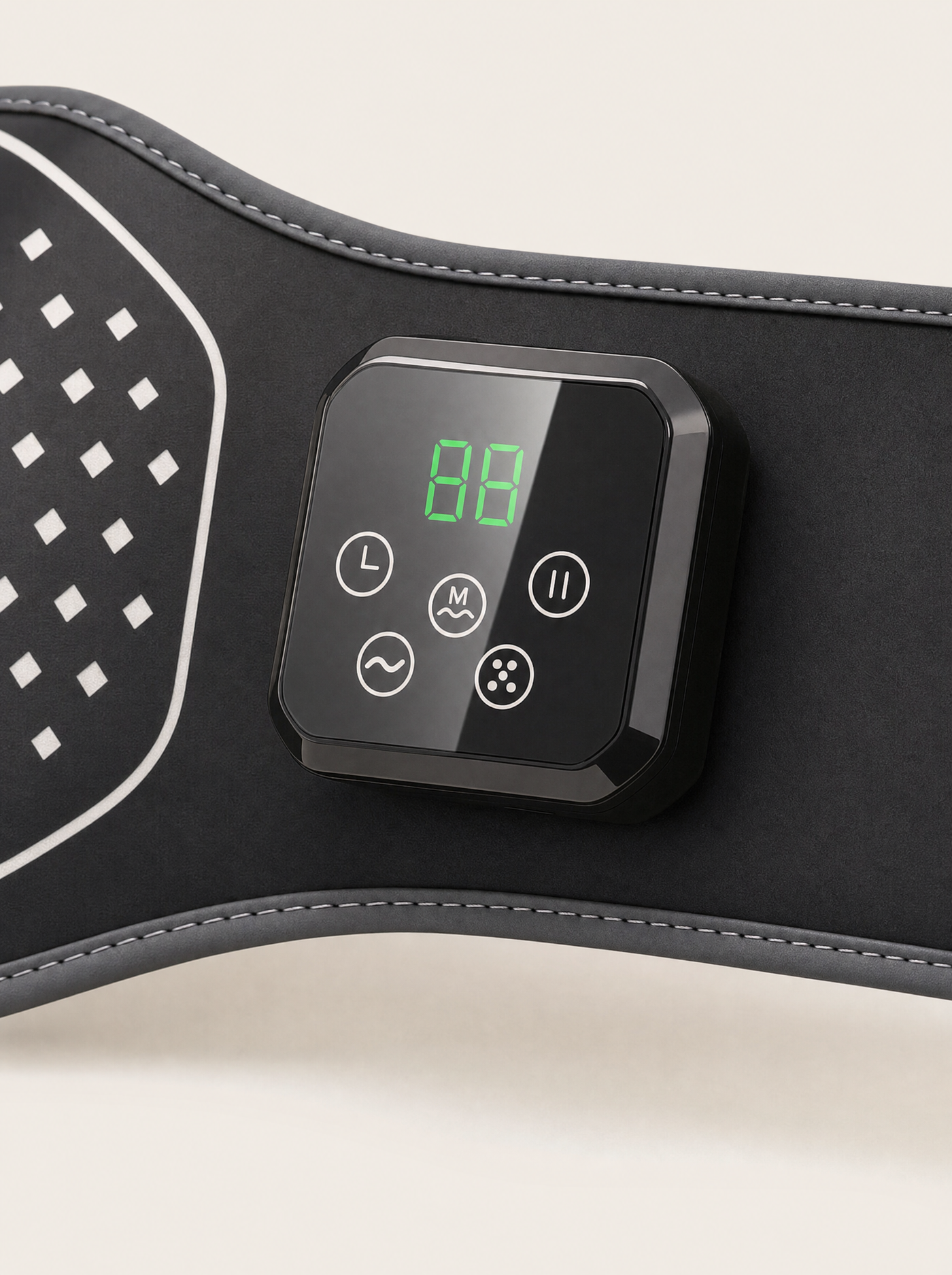 Touch control pod on the Svalto Transit Belt, studio detail