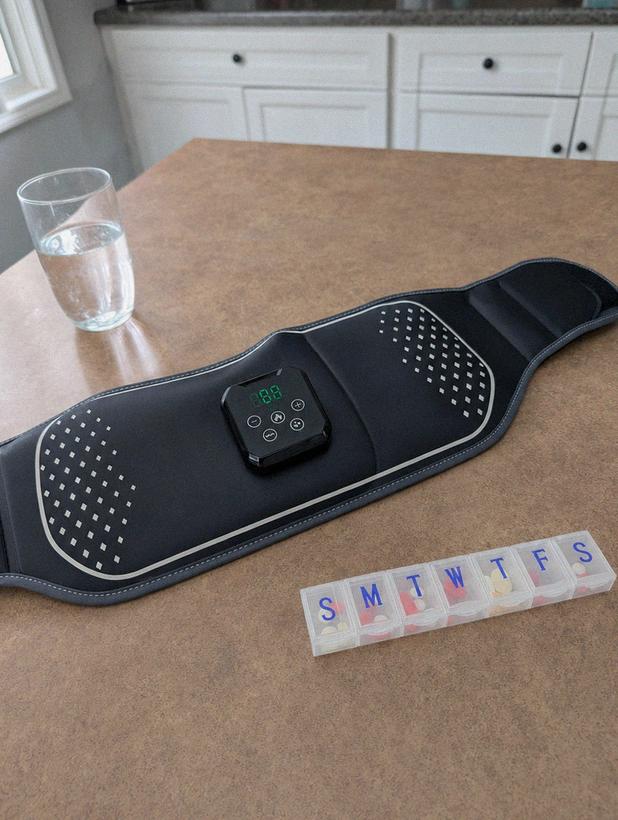 Customer photo: Transit Belt on the kitchen table